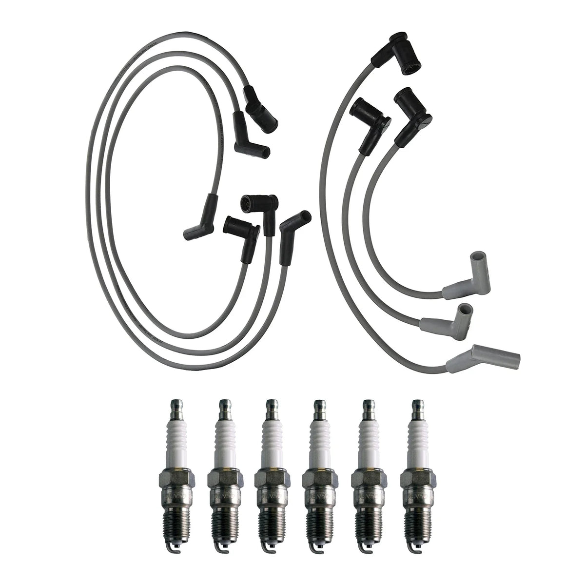 Denso 8mm Wire Set & 6 U-Groove Spark Plugs for Ford Windstar (2001–2003)