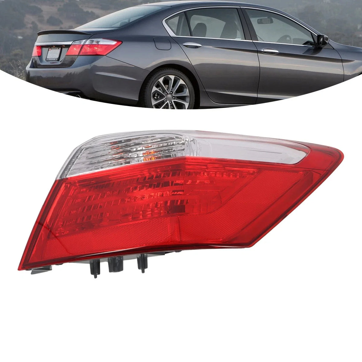 Right Side Tail Light for Honda Accord Sedan (2013–2015)
