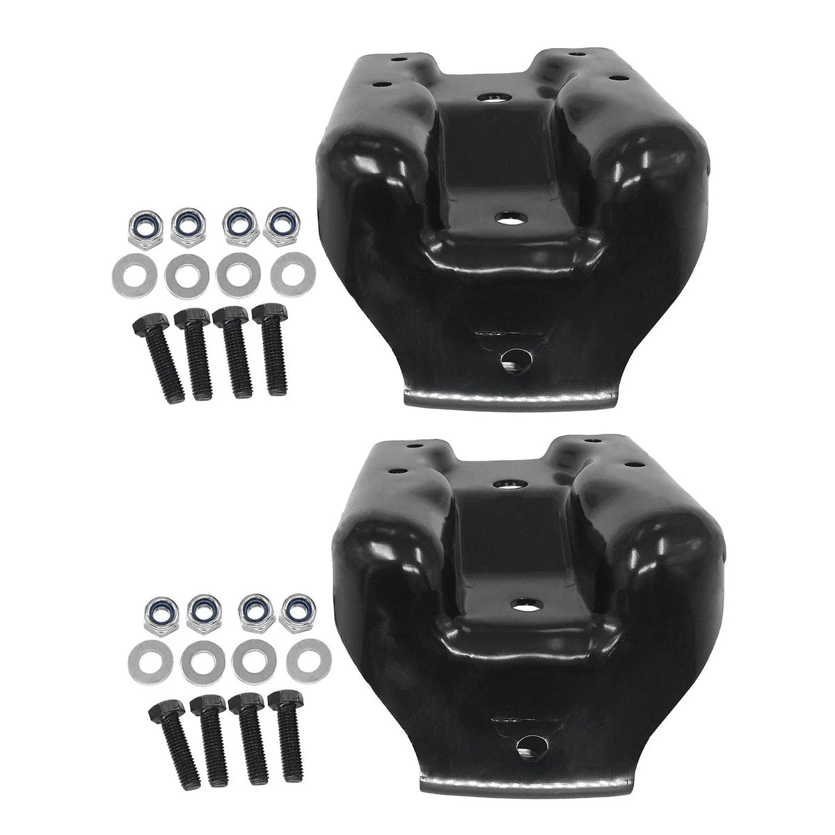 2X Rear Leaf Spring Hanger Shackle Bracket for Chevy Silverado (1999–2015) 722-030