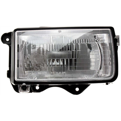 Set of 2 Halogen Headlights for Isuzu Rodeo (1991–1997) w/ Bulbs