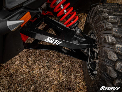 SuperATV Sidewinder Boxed A-Arms for Can-Am Maverick X3 (2017–2023) - Black