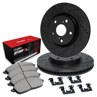 2X Brake Pad and Disc Kit for Kia Seltos