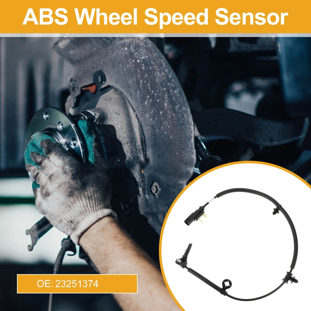 ABS Wheel Speed Sensor No. 23251374 for Buick Envision (2016–2023)