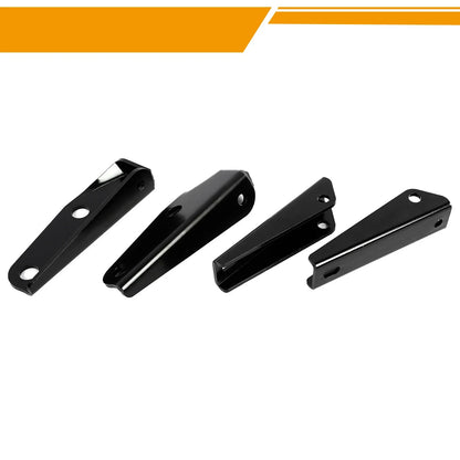 Rear Shock Brackets Relocation Kit for Chevy C20 C10 1963-1972