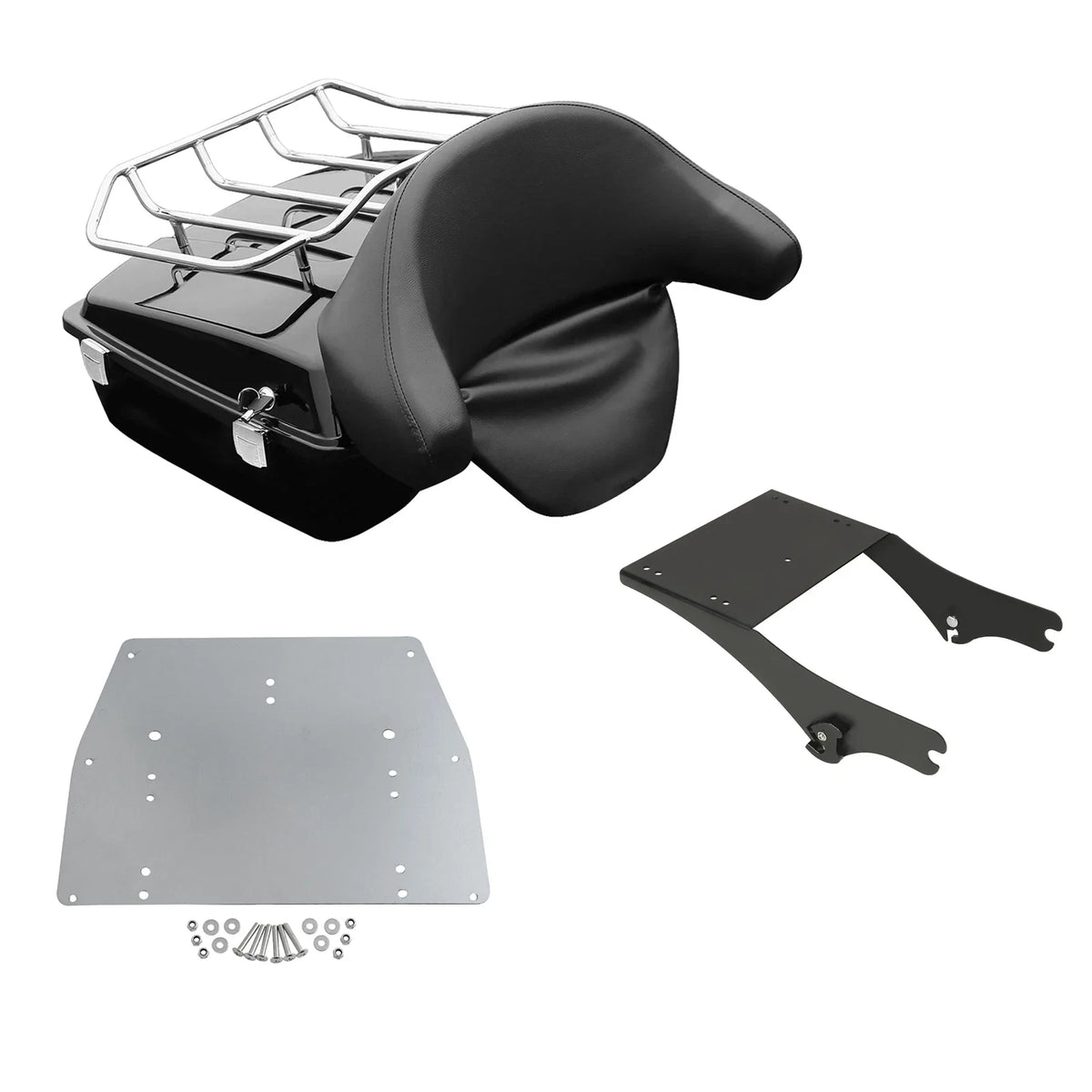 Trunk Backrest Rack Plate for Harley Touring (1997–2008)