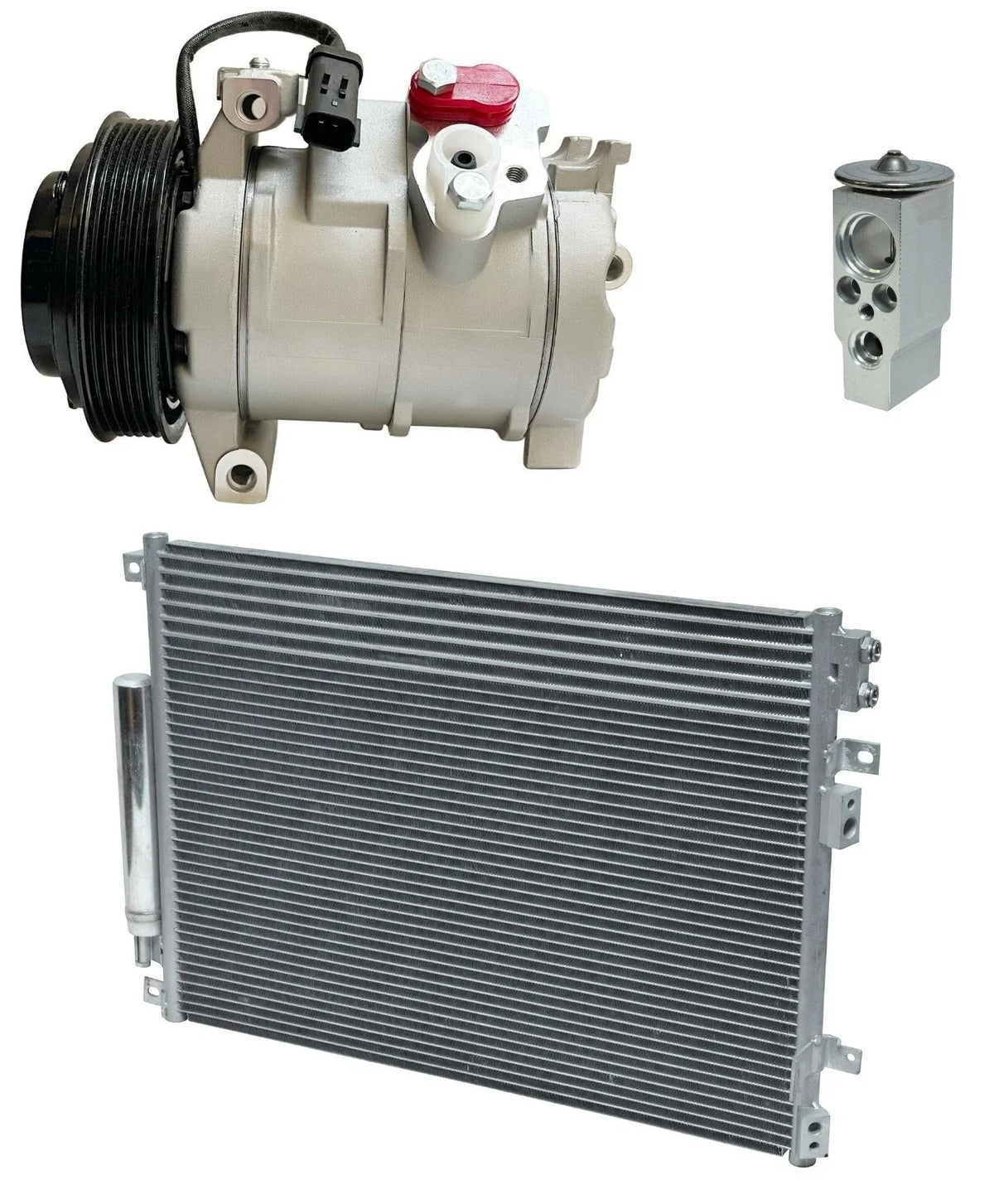 A/C Compressor Kit With Condenser for Chrysler 300 3.5L (2009–2011)