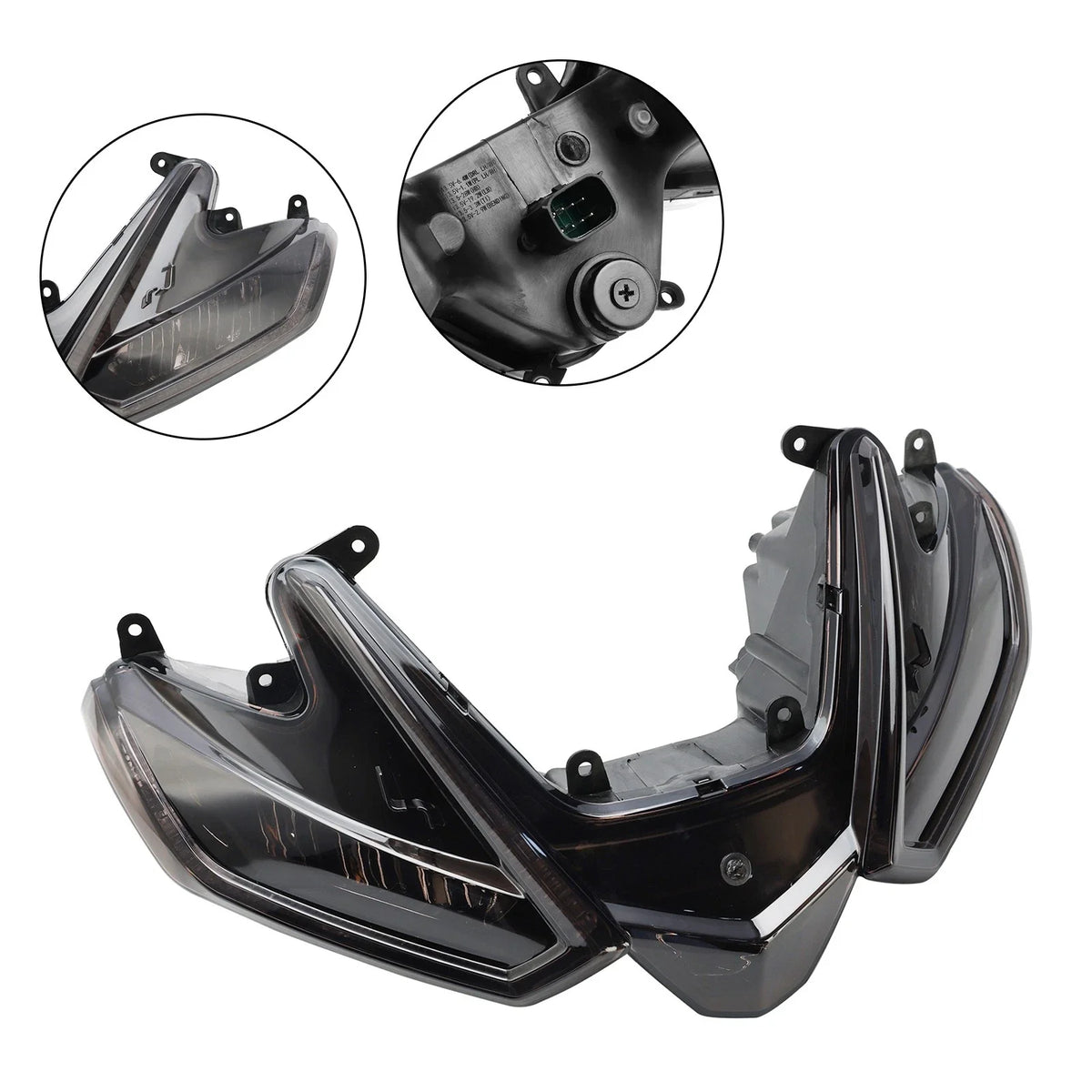 Headlamp Guard Protector for Aprilia RS660 (2020–2024) RSV4, LED, Smoke