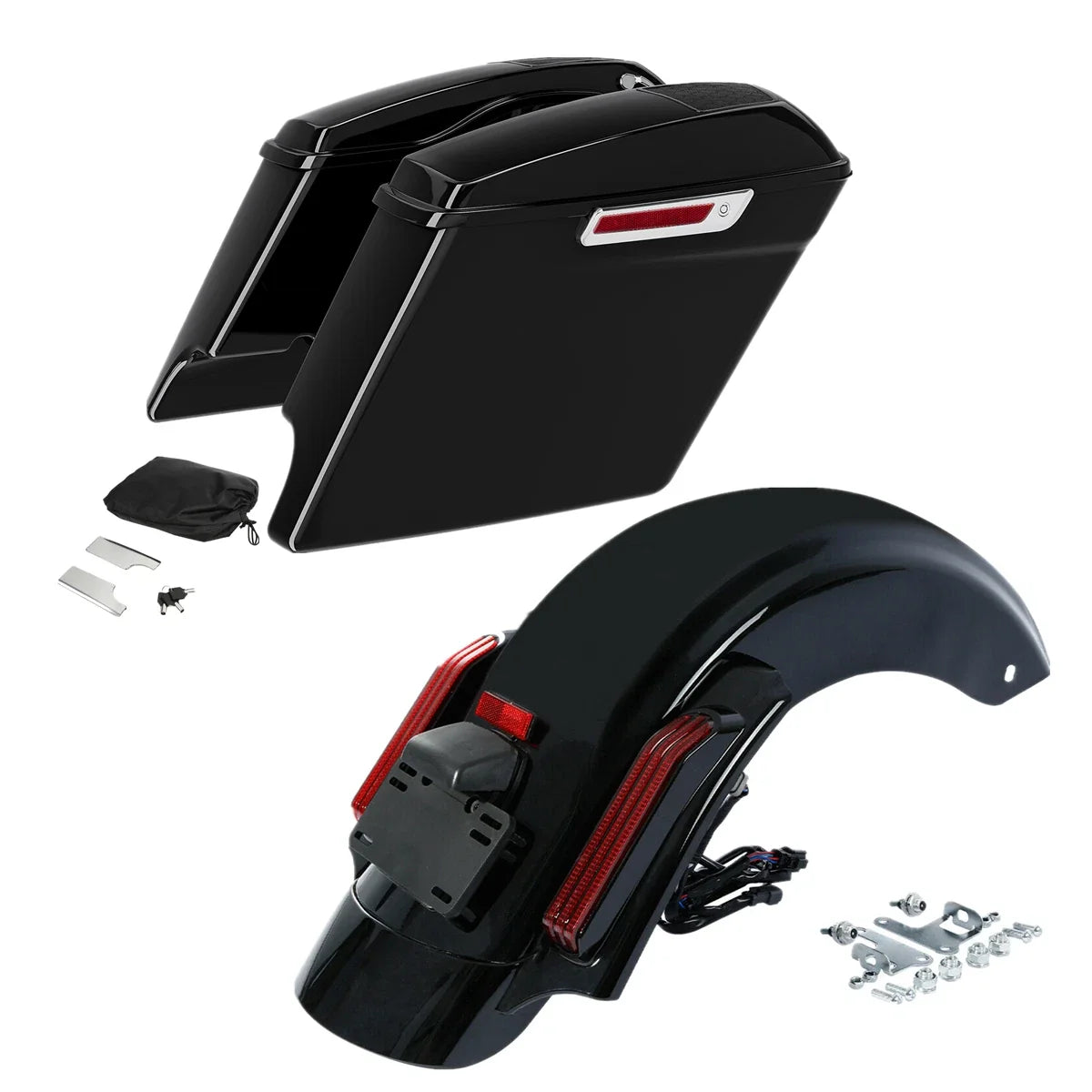 5" Saddlebags & 6"x9" Speaker Cutout for 2014-2023 Harley Touring