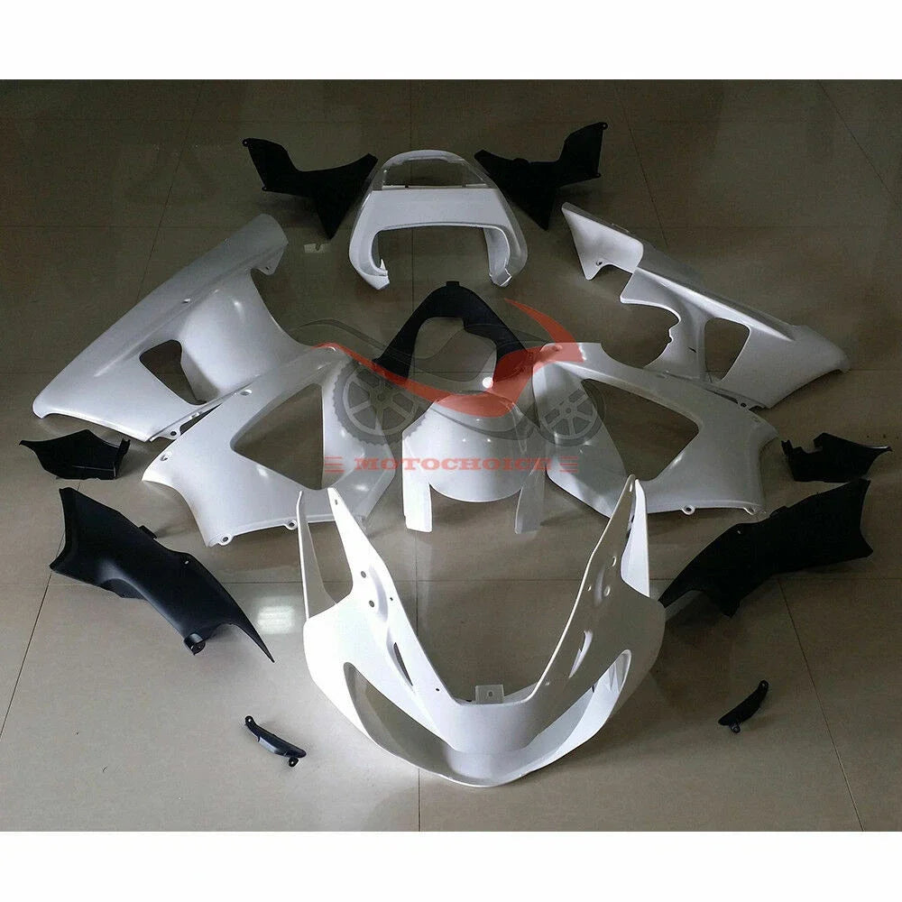 Fairing Kit for Honda CBR929RR (2000–2001) Unpainted White ABS Bodywork