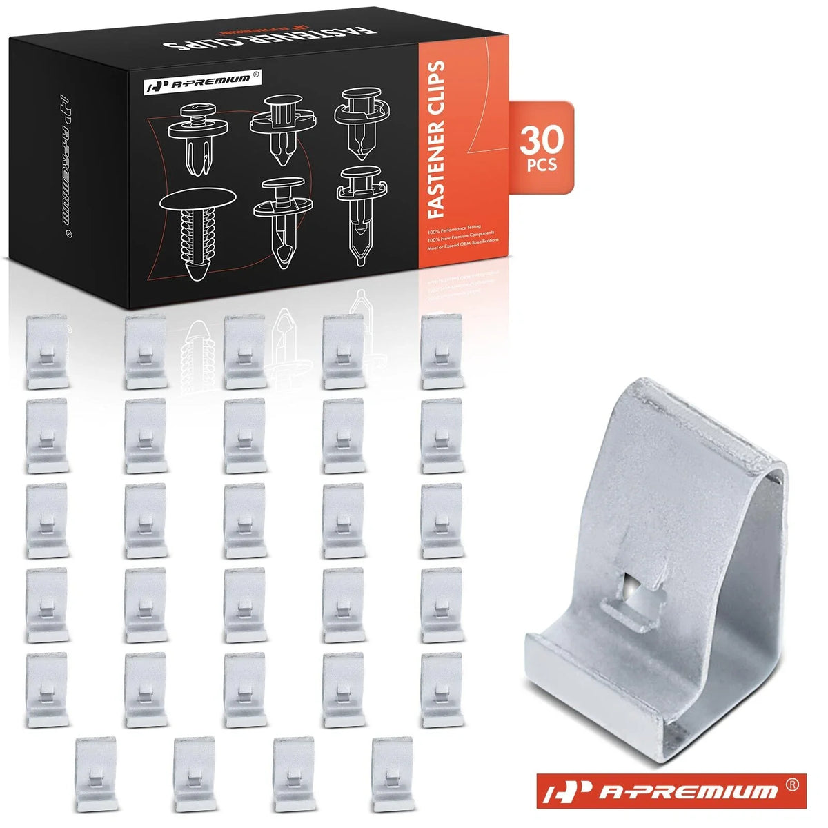 30 Pcs Bumper and Grille Fastener Clips for Buick Dodge