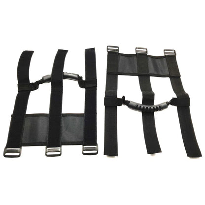 ATV & UTV Roll Bar Adjustable Grab Handle Straps - Universal Fit