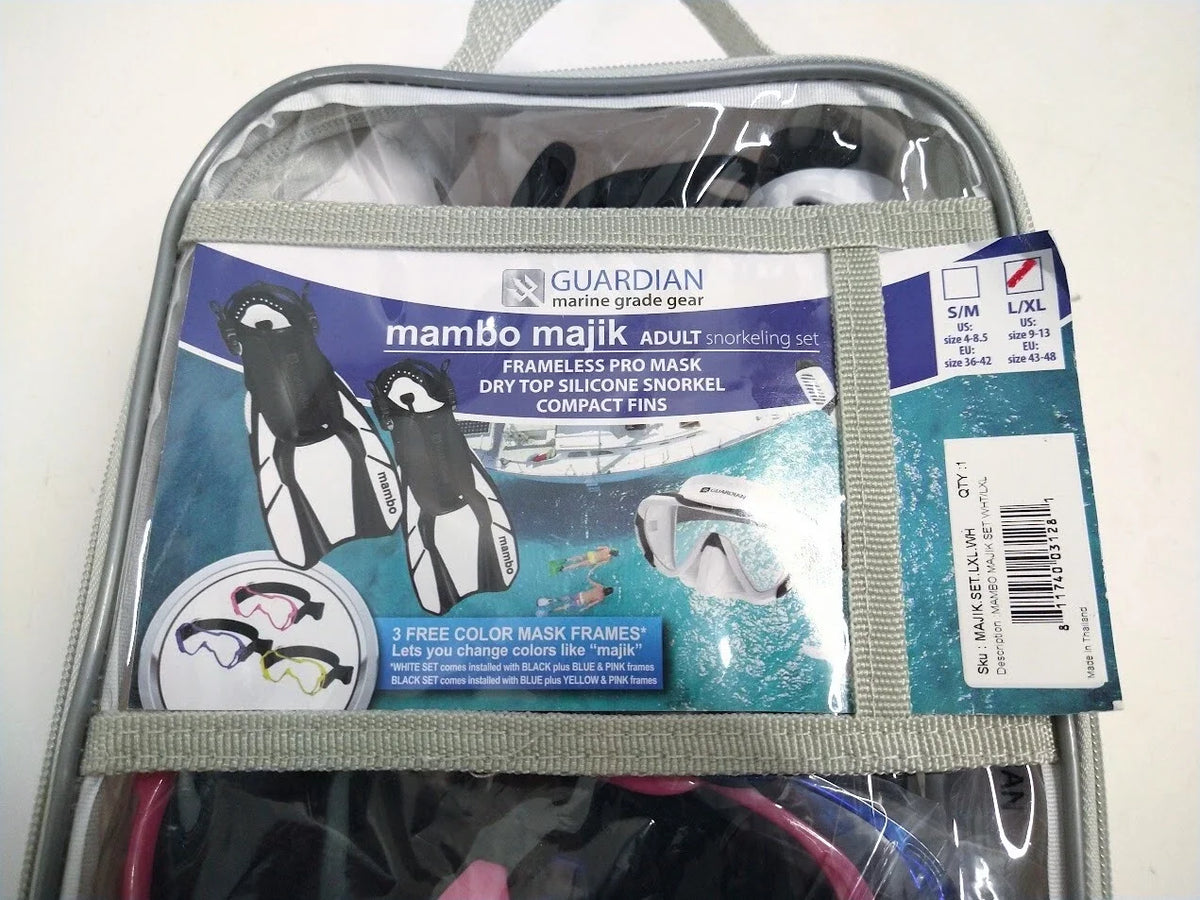 Snorkel Set for Guardian Scuba Mambo Majik Frameless Pro (2015–2015)