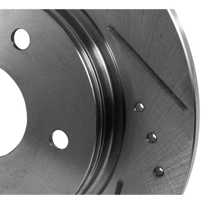 Brake Discs (Front & Rear) for 2012-2016 Dodge Grand Caravan