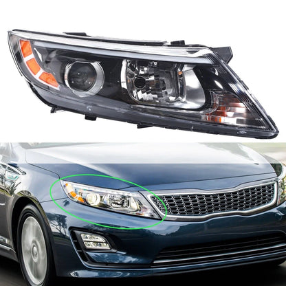 Right Side Halogen Headlight for 2014–2015 Kia Optima Passenger