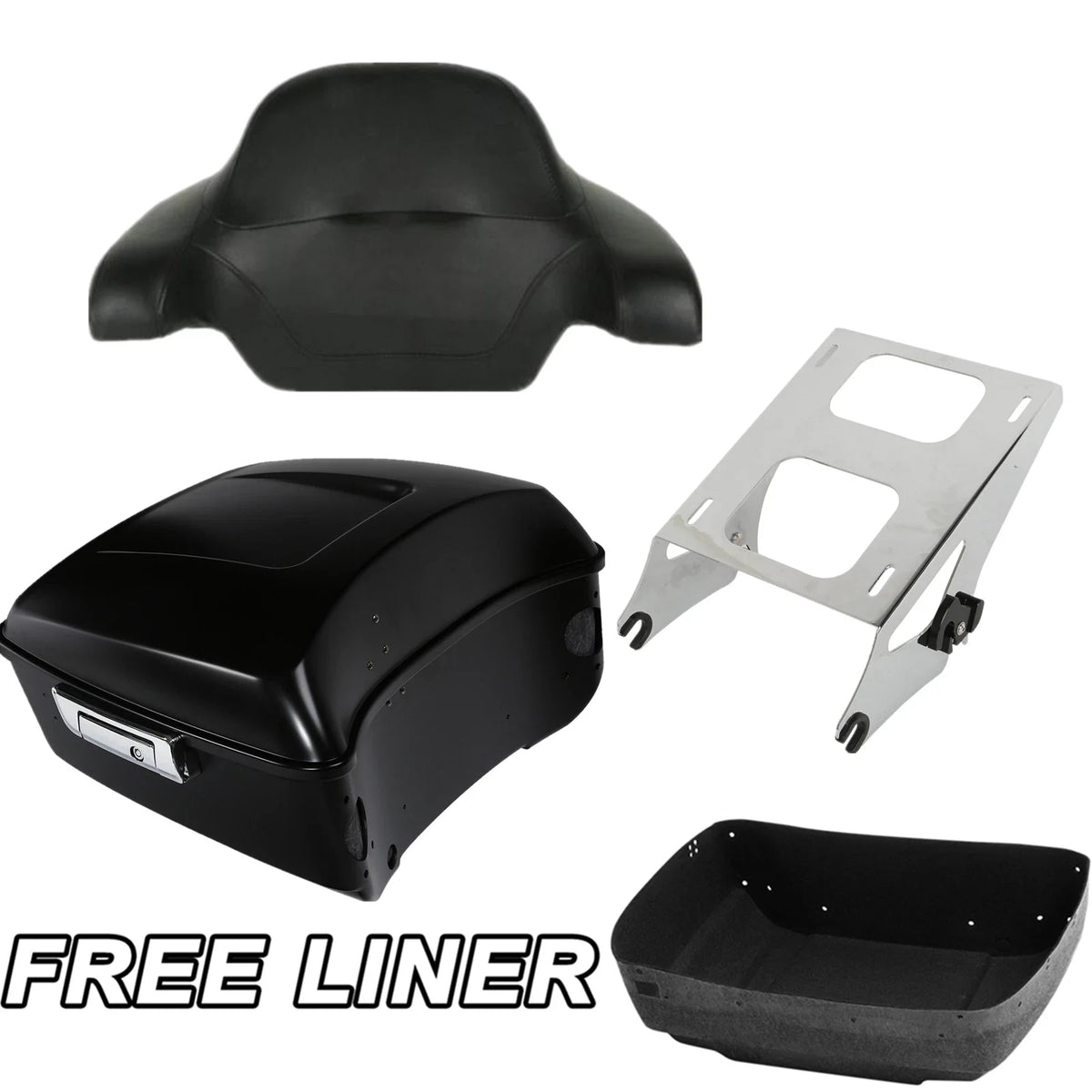 Mount Rack Trunk Pad for Harley Glide Touring (2014-2023)