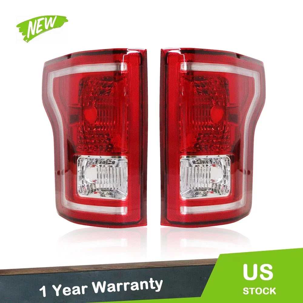 Set of 2 Tail Lights for Ford F150 (2015–2017)