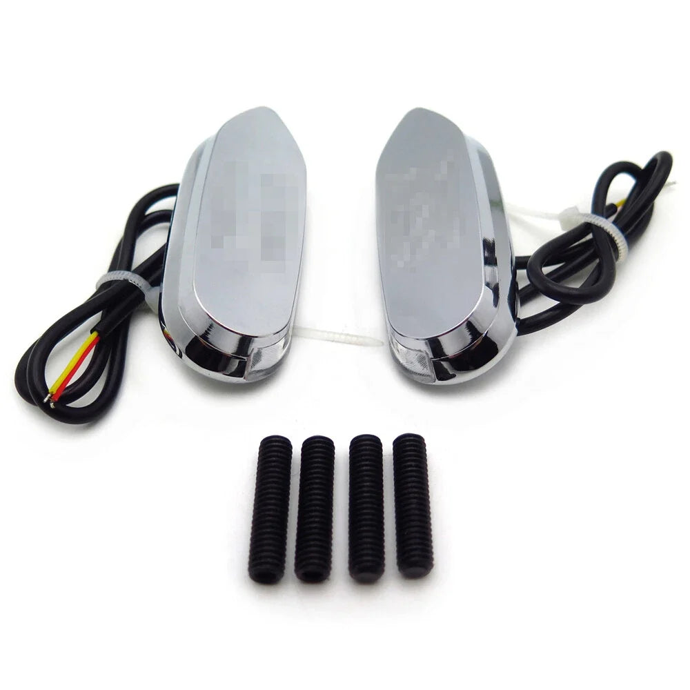 Mirror Block Off Base Plate with LED Signal for Suzuki GSXR 600 (2006-2012)