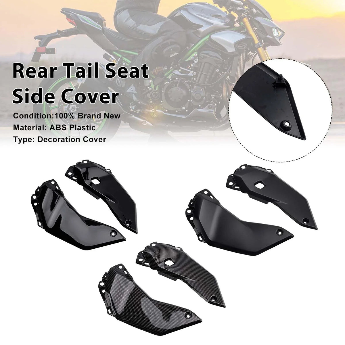 Rear Tail Seat Side Cover Fairing for Yamaha Tenere 700 (2025–2026)