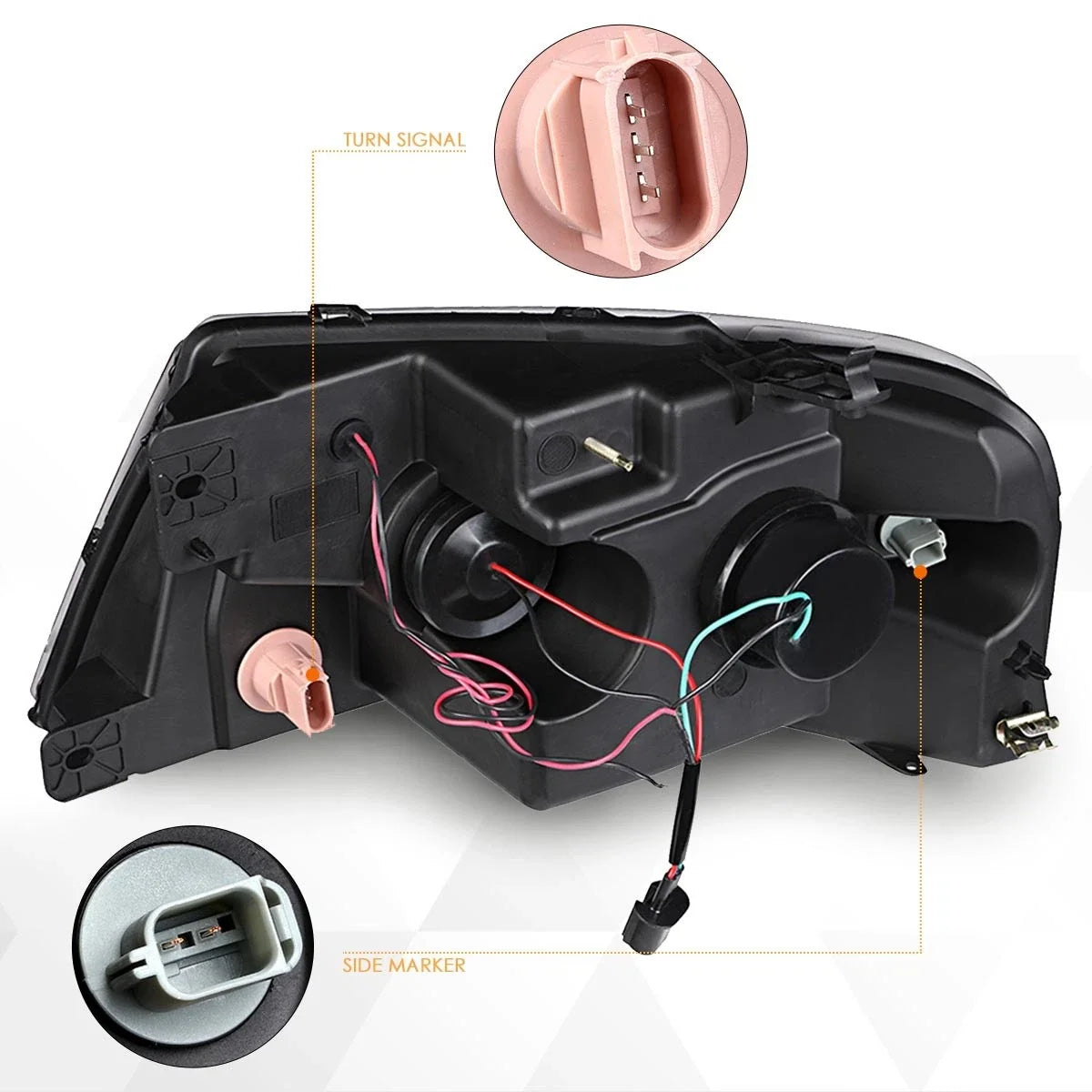 LED Bar Projector Headlight for Ford F-150/Mark LT (2004-2008)