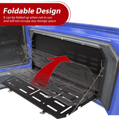 Foldable Cargo Shelf for Jeep Wrangler JL (2018-2024) - Tailgate Table