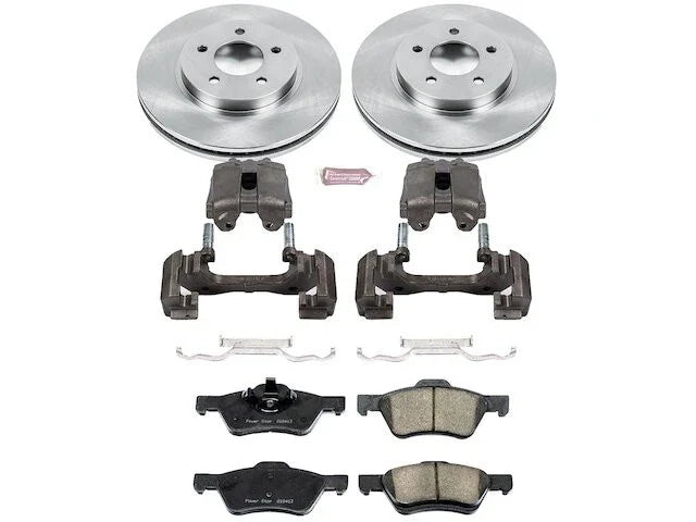 Front Brake Pad and Rotor Kit for Mazda Tribute (2008–2010) TD574CR