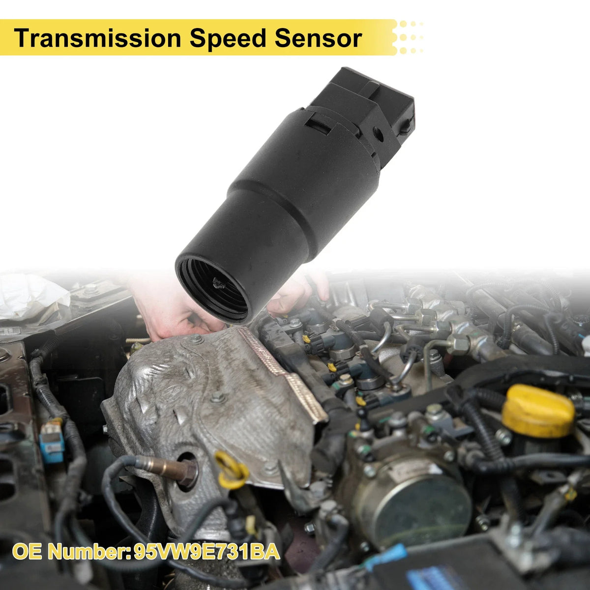 1 Pc No.95VW9E731BA Transmission Speed Sensor for Volkswagen Passat (1991–1997)