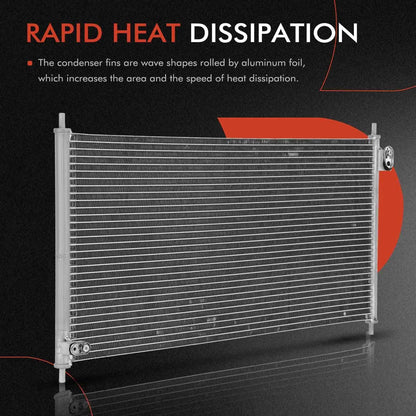 A/C Condenser for Honda S2000 Models 2004-2009