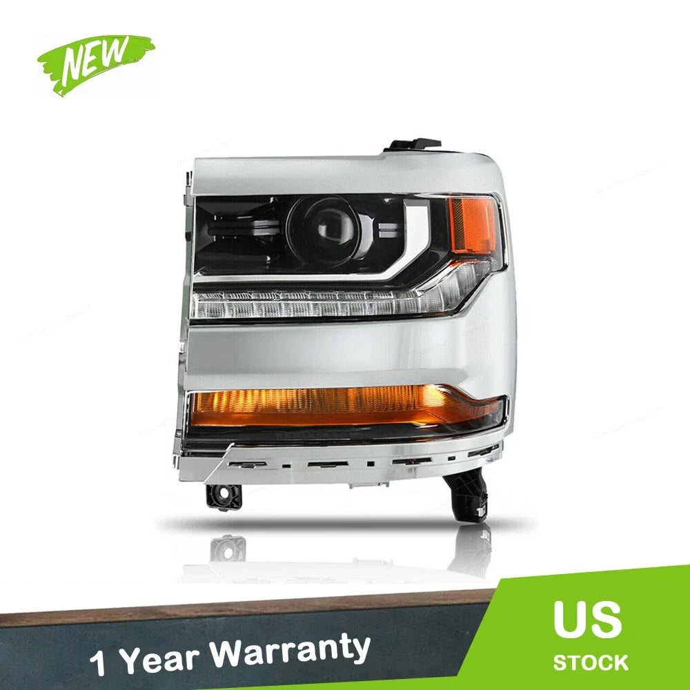 HID Headlight for Chevy Silverado 1500 (2016–2018)