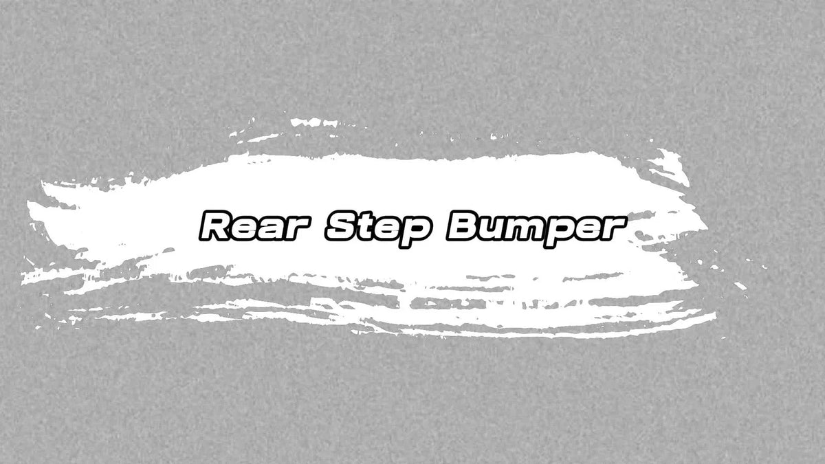 Rear Bumper Steel for Ram 2500 3500 (2010–2024) w/ LED Lights, Bolt Kits