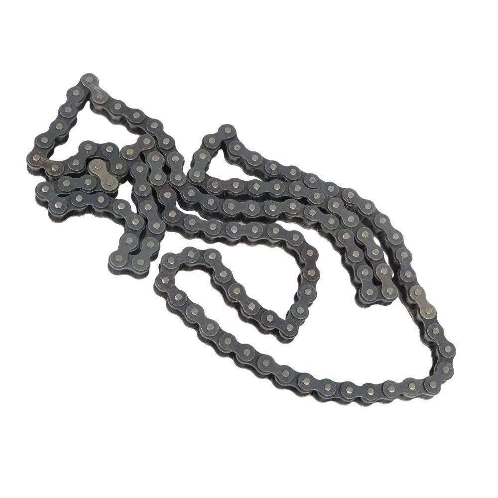 10ft #80 Roller Chain in Stainless Steel with Connect Links