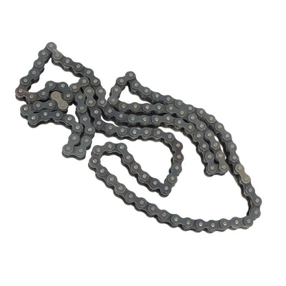 10ft #80 Roller Chain in Stainless Steel with Connect Links