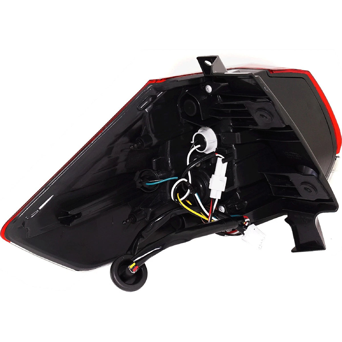 Tail Light Set for Nissan Rogue (2018–2020) Right Inner Outer Clear/Red Halogen