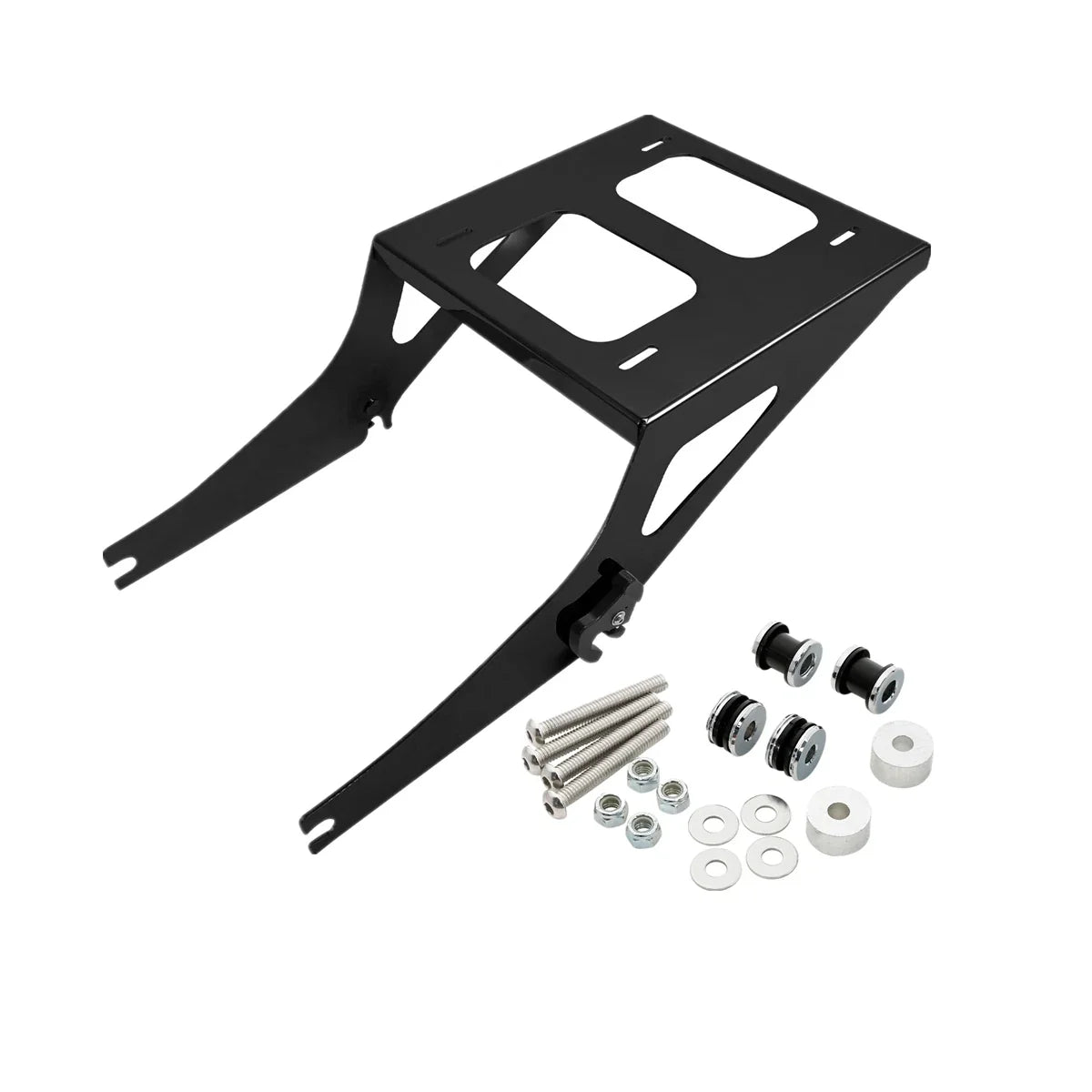 Mounting Rack Hardware Kit - 2X Set for Harley Fatboy (2008-2017)