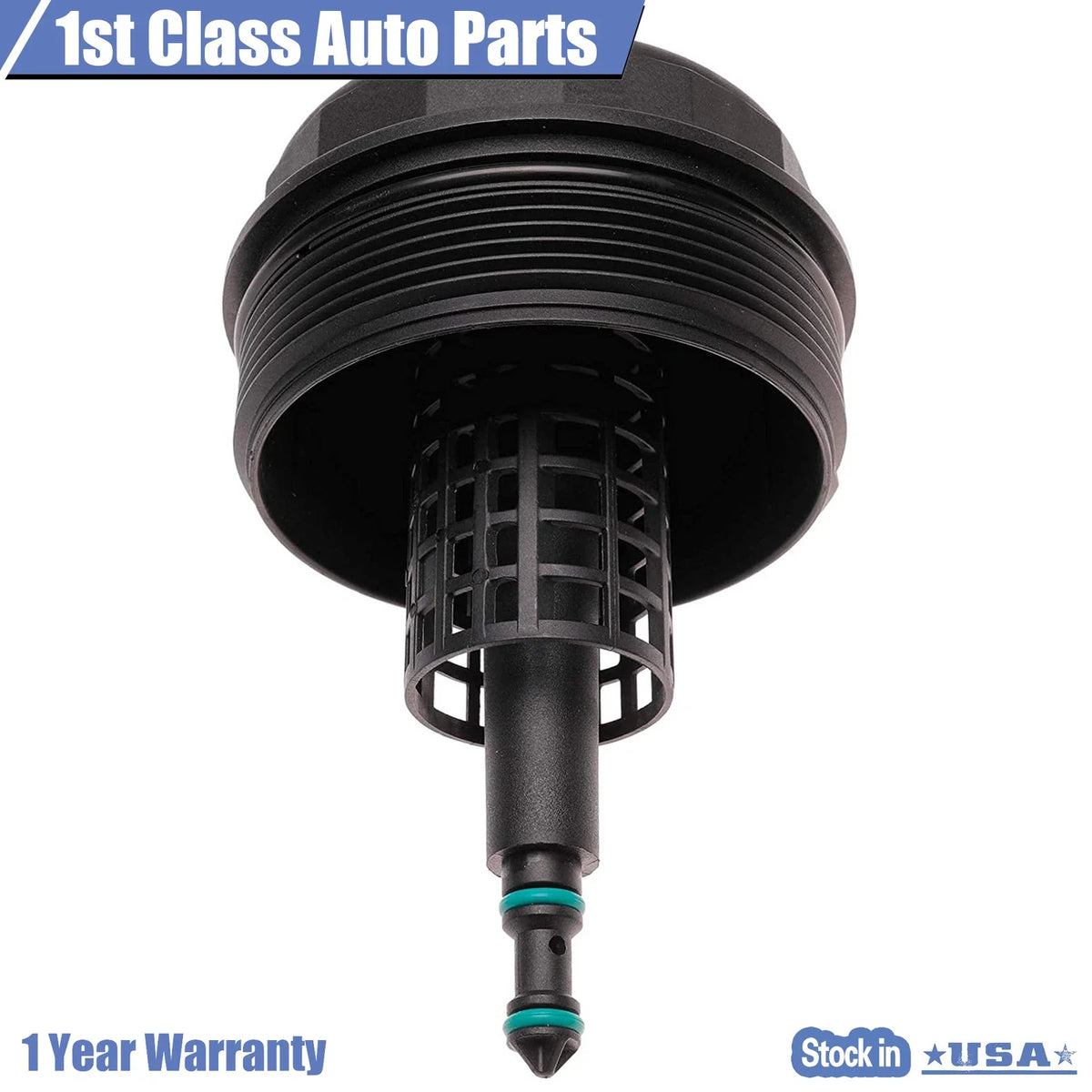 Engine Oil Filter Housing Cover Cap for BMW E36 E39 E46 E53 E85 (1996–2006)