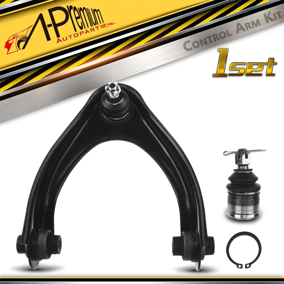 2X Front Upper Control Arm & Ball Joint for Honda Civic (1996–2000)