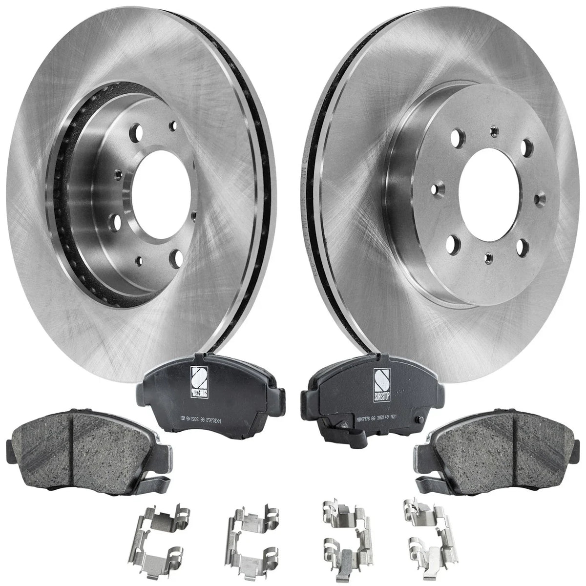Brake Disc and Pad Kit for Honda Civic (1993–2005) Front Set