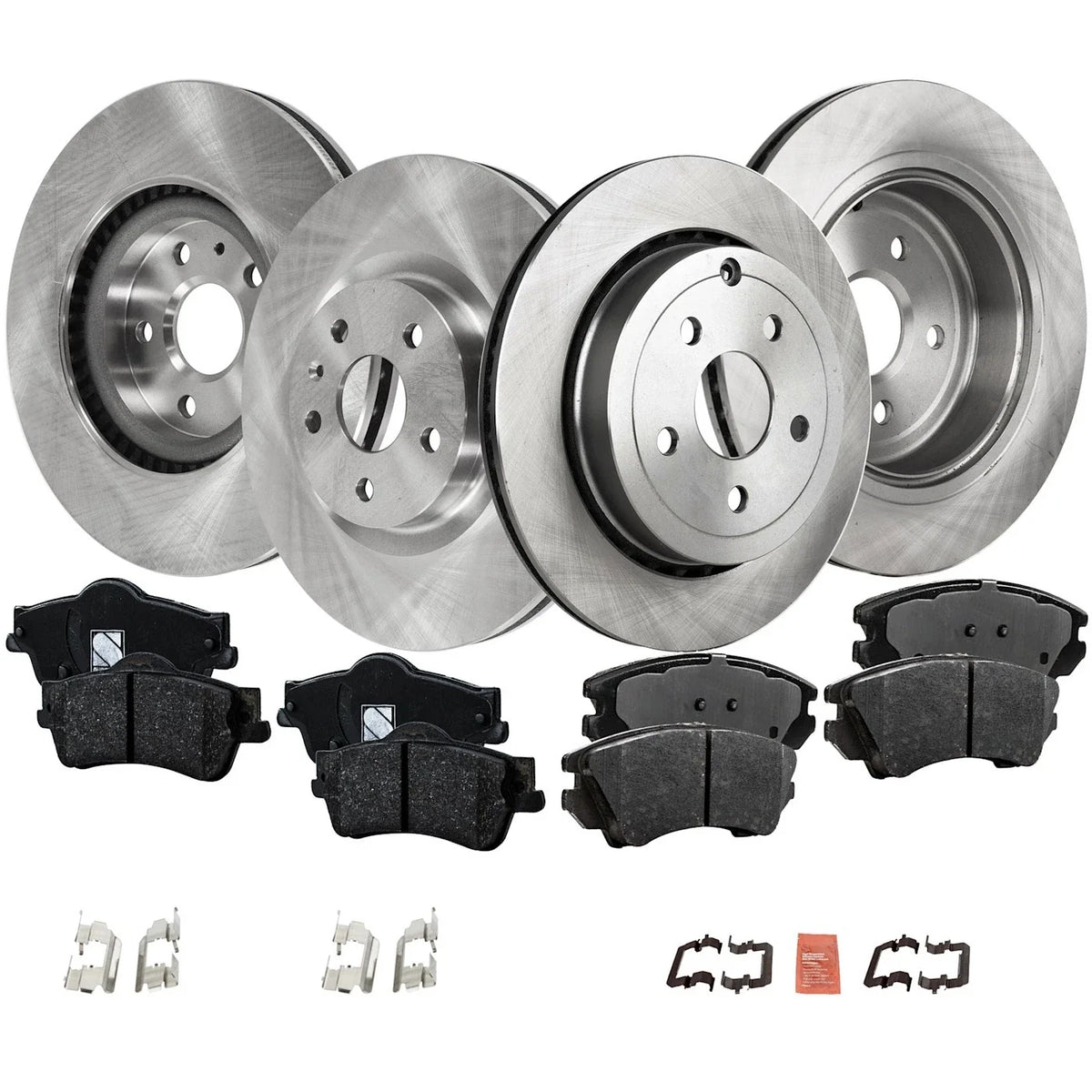 2015-2017 Chevrolet Caprice Brake Disc Rotors & Pads Kit