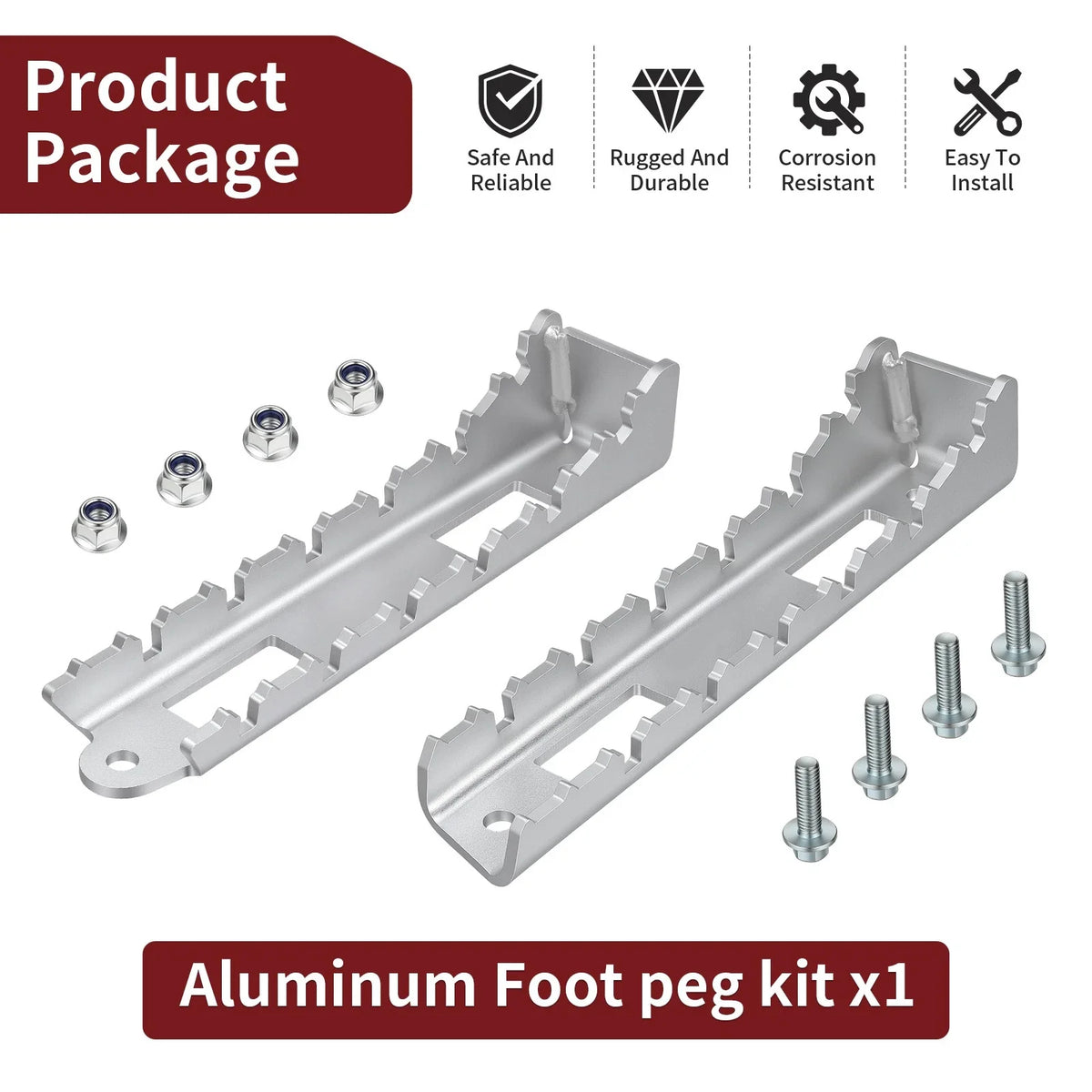 Footpeg Kit for Can-Am Outlander G2 G2L (2012–2020) #715001131