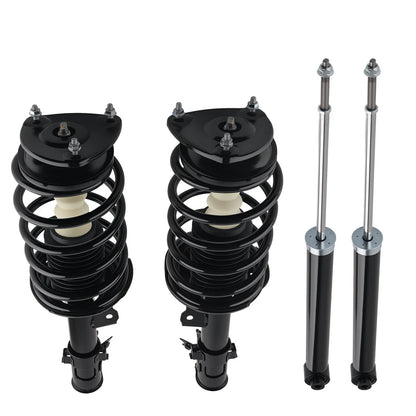 4X Coil Spring Shocks Struts for Hyundai Accent 2006-2011