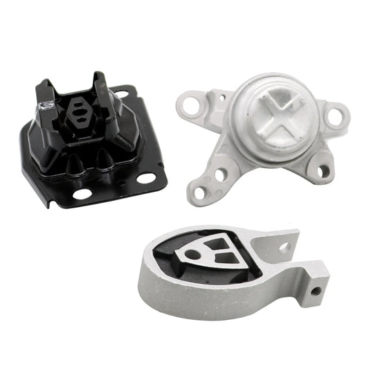 Set of 3 Engine Motor & Trans Mounts for Ford Fusion (2013–2020) 1.5L 1.6L