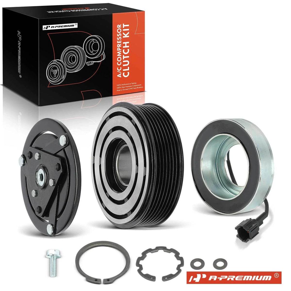AC Compressor Clutch Kit for Nissan 350Z (2007–2009)