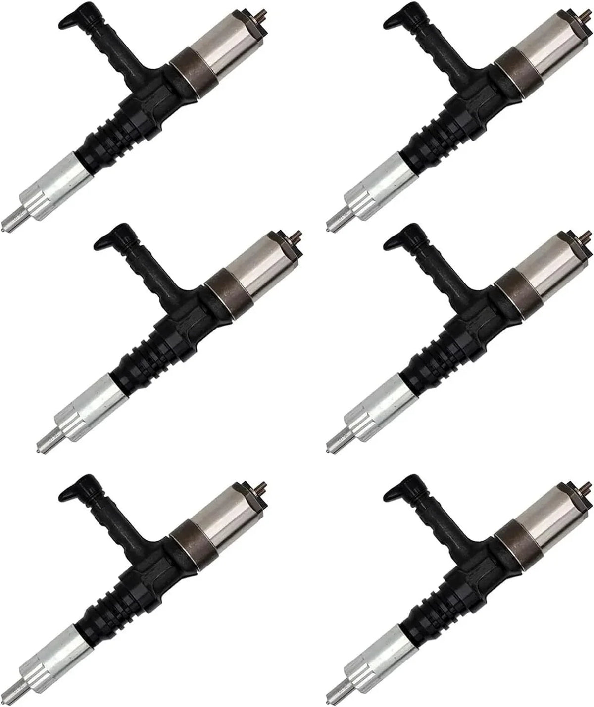 6X Fuel Injector 095000-0560 for Komatsu SA60140 (PC600-7, PC650-7, PC600-8)