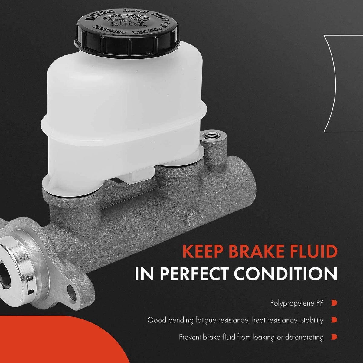Master Cylinder with Reservoir & Sensor for Nissan Altima 1993-2000