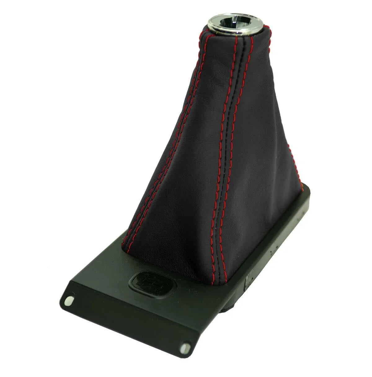 Manual Shift Boot Cover for Acura NSX (1991–2005) Red Stitch PVC Leather
