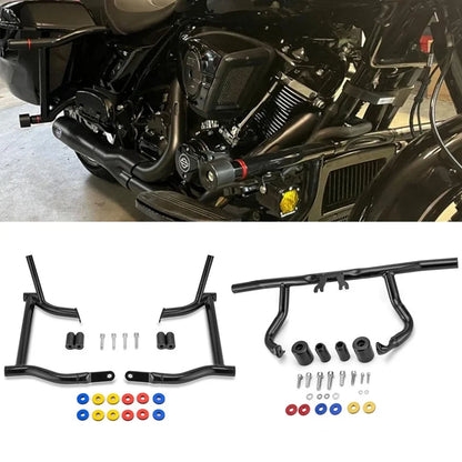 Engine Guard Saddlebag Guards for Touring Harley (2014–Present)