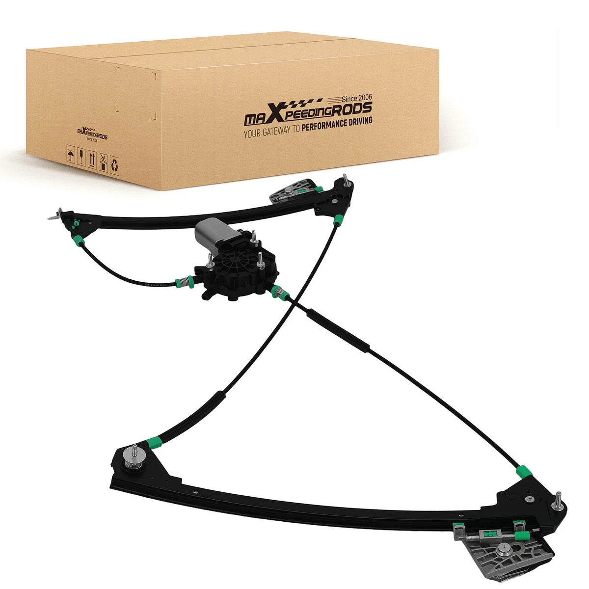 Power Window Regulator with Motor for Corvette (1997–2004)