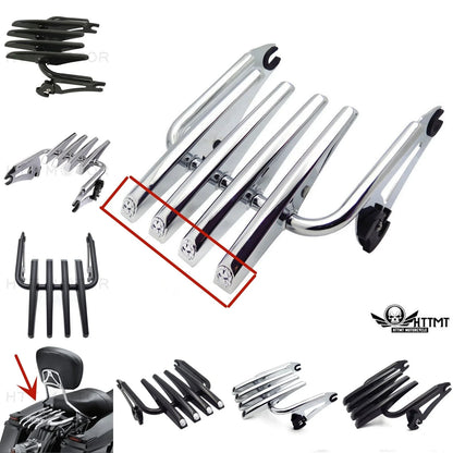 Detachable Stealth Luggage Rack for Touring Harley FLHR FLTR 2009-Present