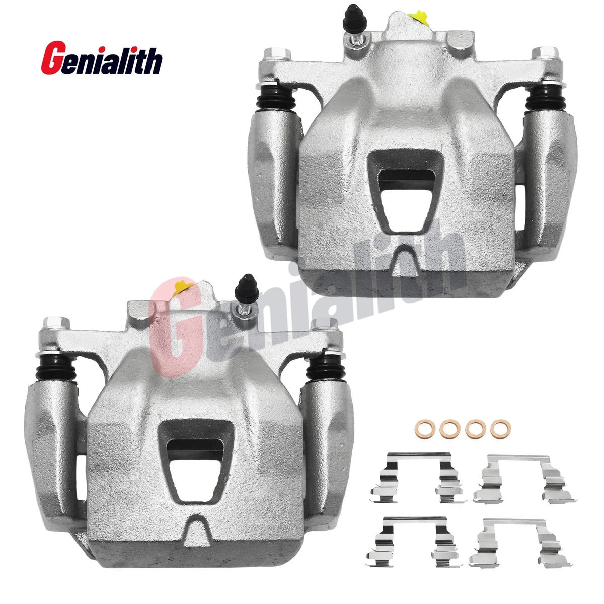 Pair of Front Brake Calipers with Bracket for 1999-2001 Lexus RX300