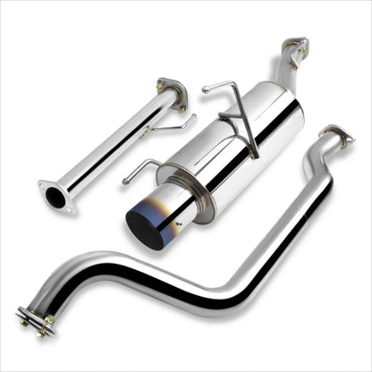 4" Burnt Tip Catback Exhaust System for Nissan Sentra SE-R Spec V (2002–2006)