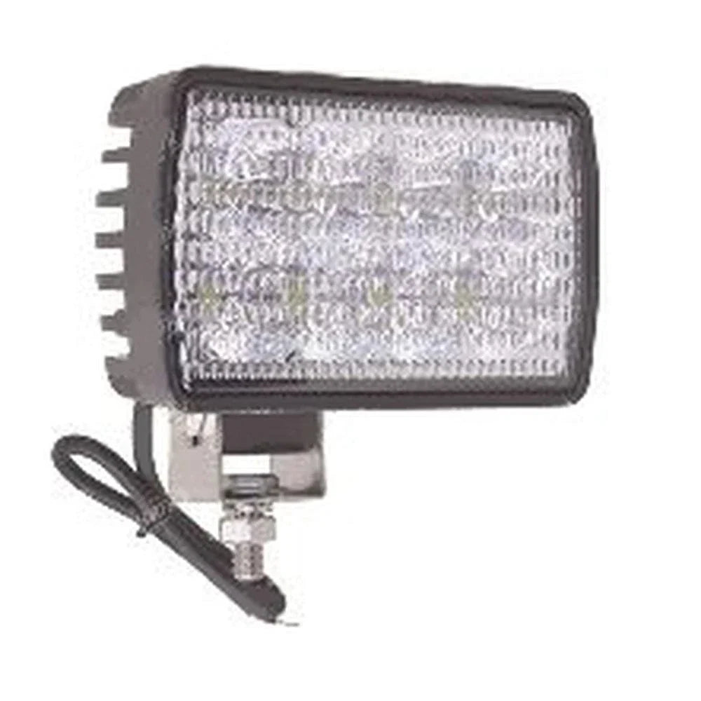 2X 3 Watt White LED Flood Work Light for Universal Use (1800 Lumens)
